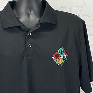 MGM Resorts Diversity Champion Polo Shirt XL X-Large Black Casino Las Vegas